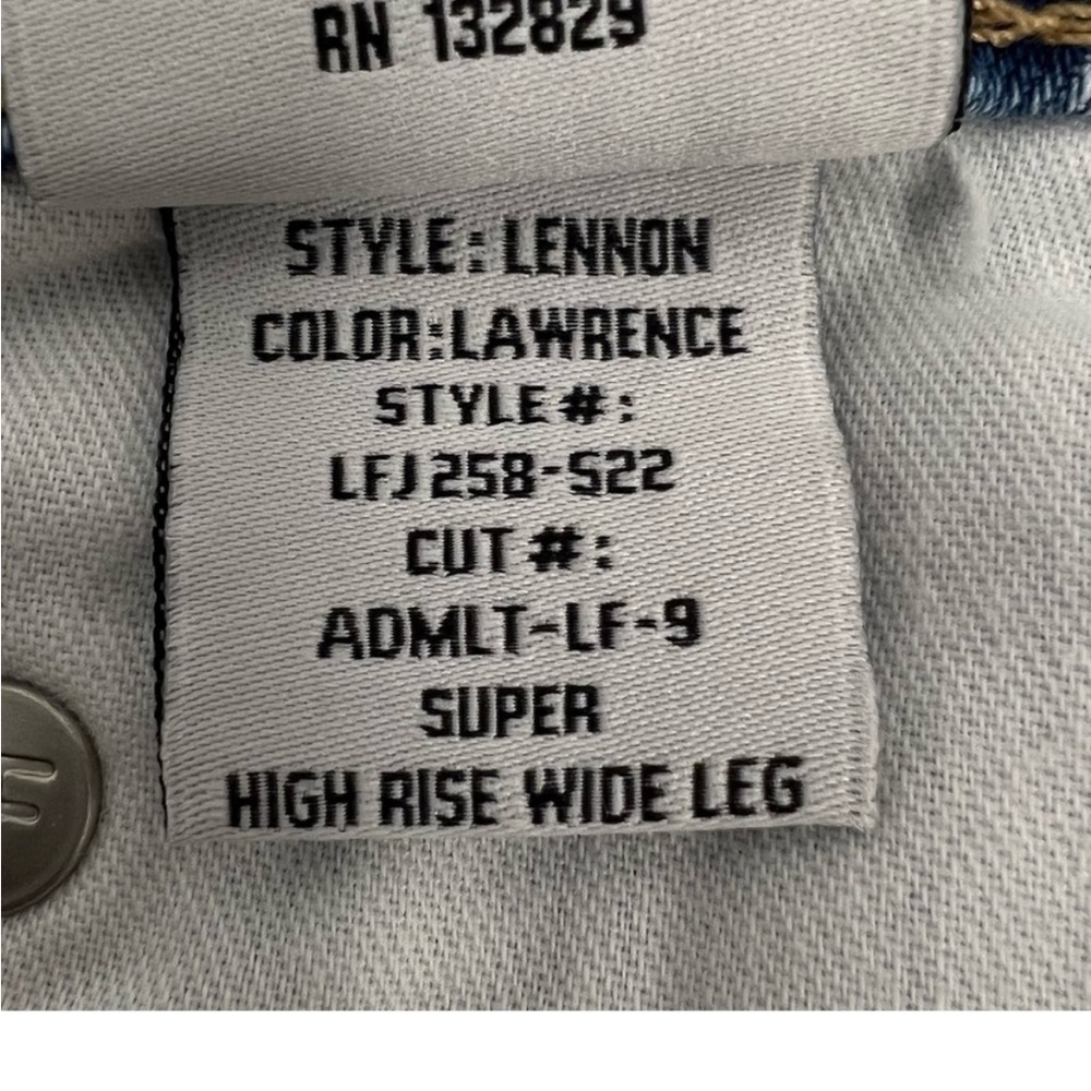 Lovers and Friends X Revolve Lennon Super High Rise Barrel Jeans Size 23 - Picture 8 of 16